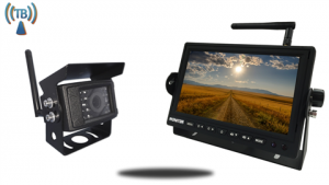 Digital wireless rv backup camera system