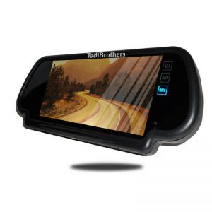 5-7 inch clip on rear view mirror