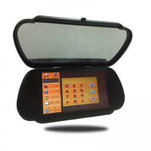 7-Inch Multimedia Rear view Mirror (flip up panel)