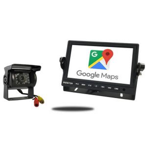 Rearview monitor For ios and android devices with wifi mirroring
