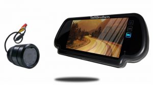 Bumper Backup Camera Clip on Mirror monitor