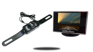 License Plate Backup Camera -3.5-Inch Monitor -SKU16146