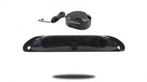 Black License Plate Backup Camera with Parking Sensors