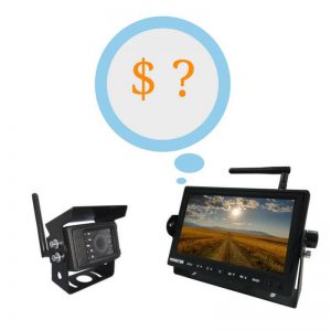 How much does a backup camera cost