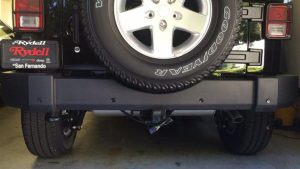 Jeep with a Parking Assist and backup camera system