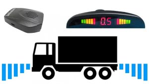 TadiBrothers parking sensor system diagram for trucks.