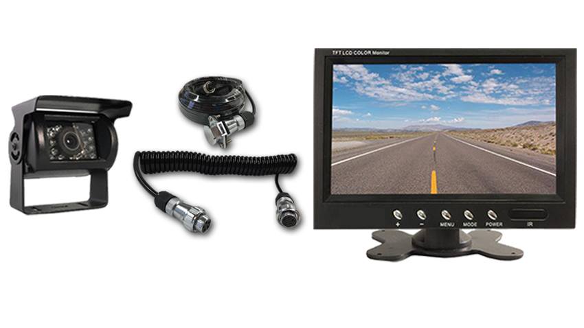 enclosed trailer backup camera